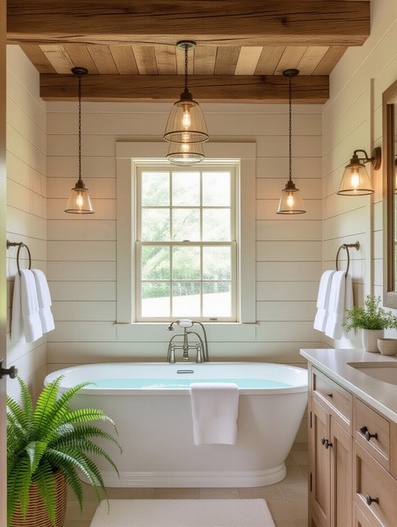 cozy rustic lighting fixtures