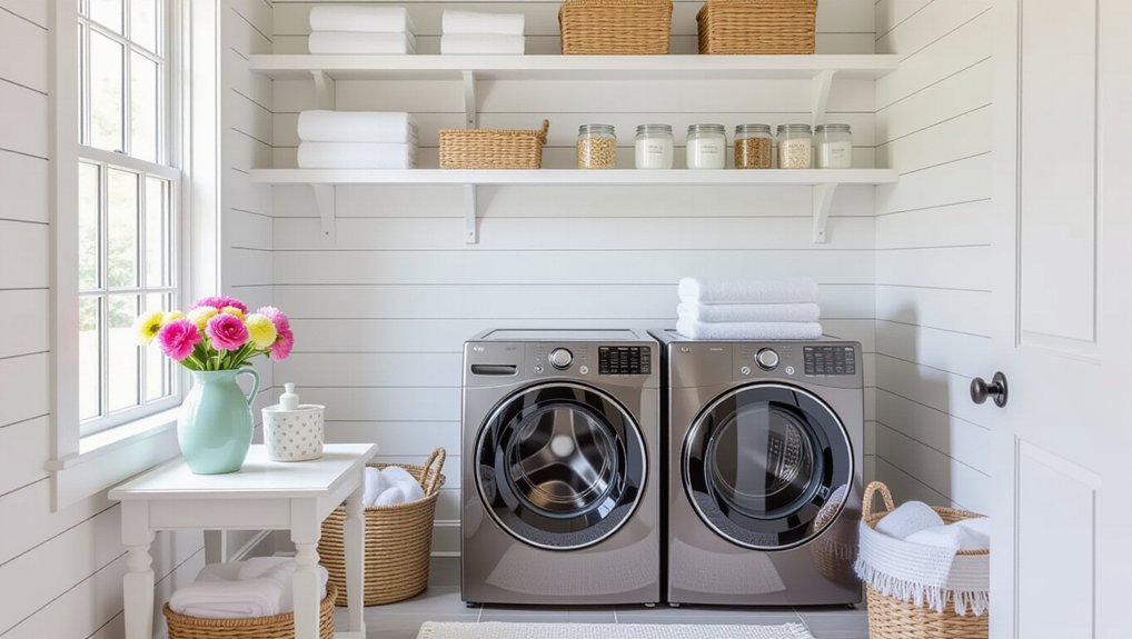 cozy small laundry room ideas