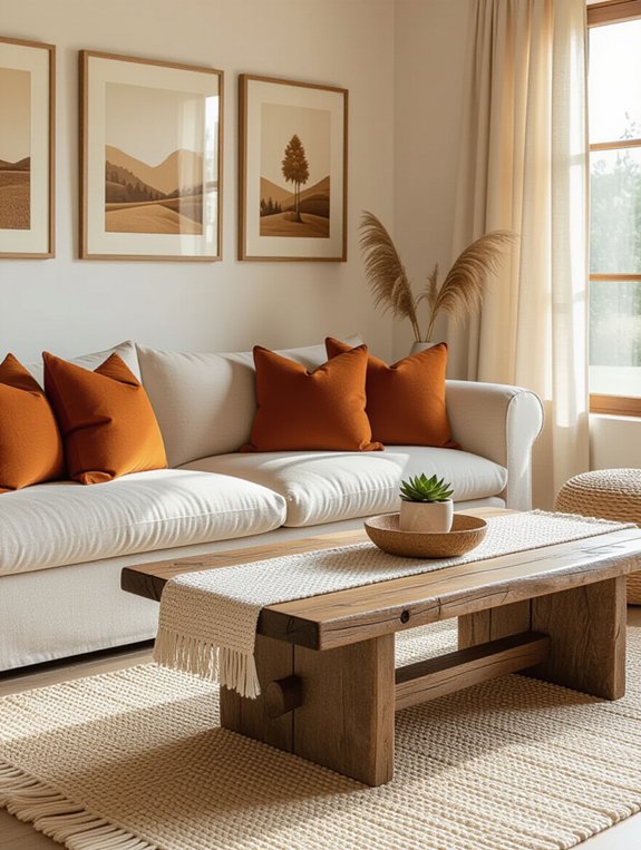 cozy warm color palettes