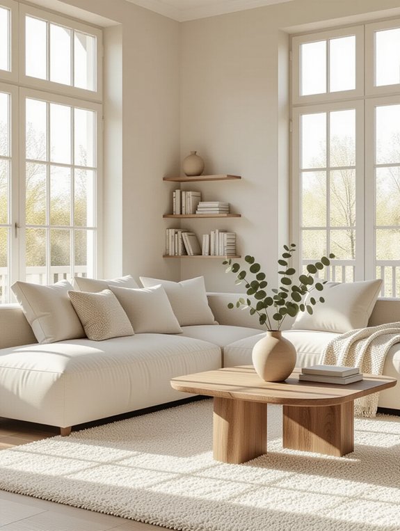 cozy warm inviting minimalism