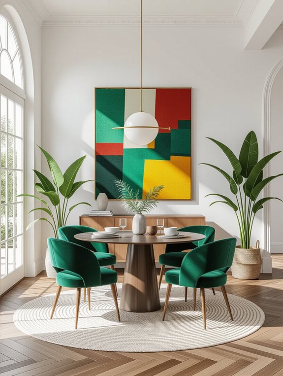 creative dining room design