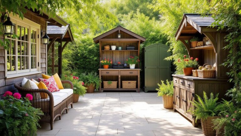 creative outdoor storage solutions