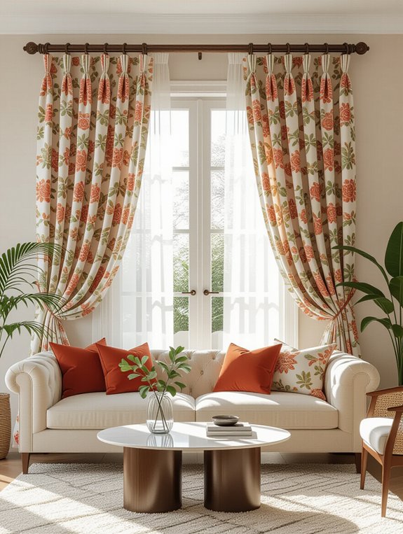 custom curtains enhance decor