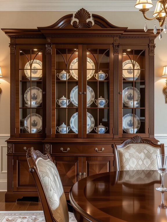 custom hutch for dining