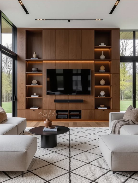 custom media wall designs