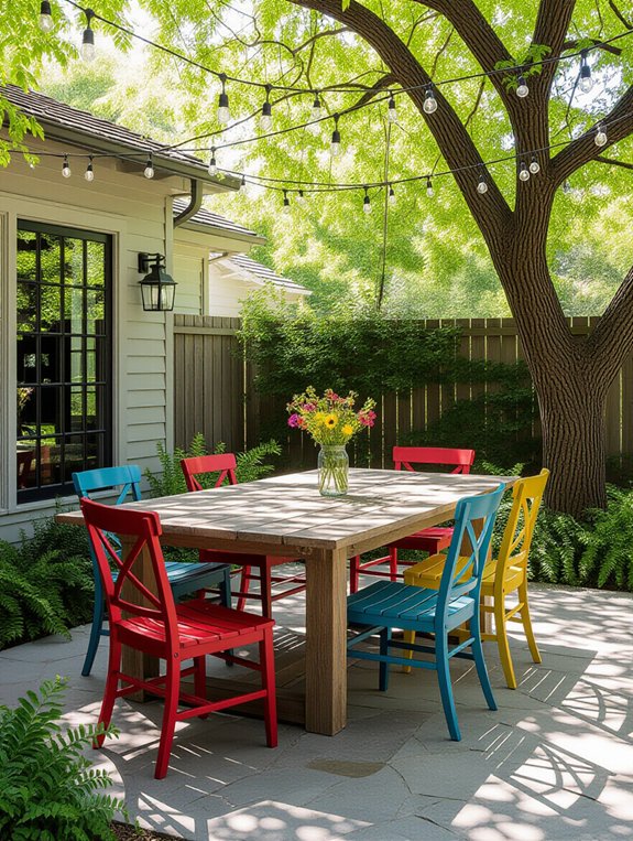 custom outdoor dining table