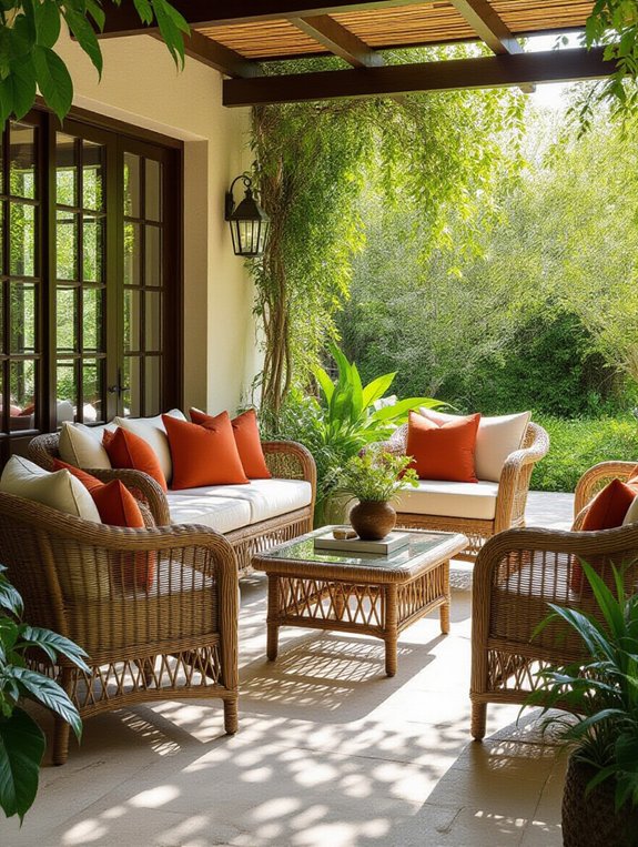 customizable outdoor rattan furniture