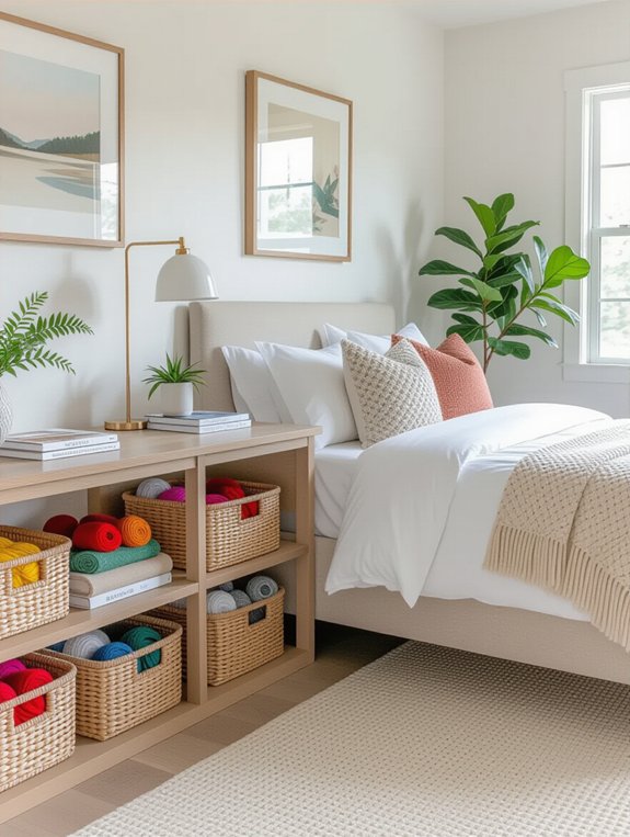 decorative baskets for organization