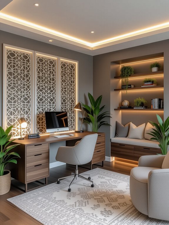 decorative room dividers enhance productivity