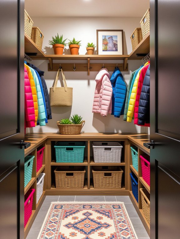 decorative touches for mudroom