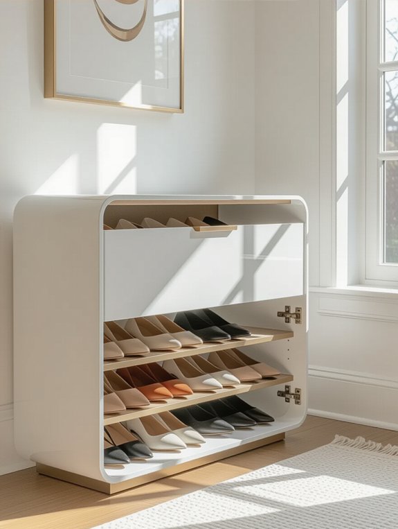 discreet footwear storage solutions