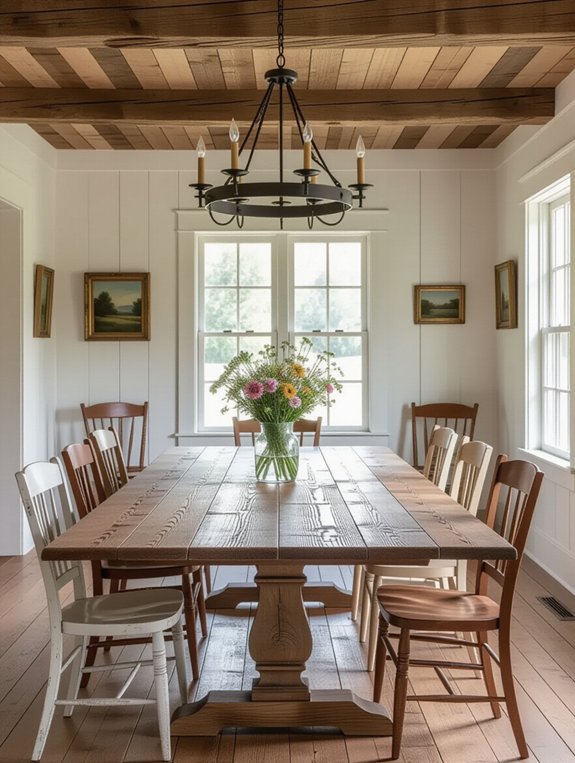 distressed finishes for warmth