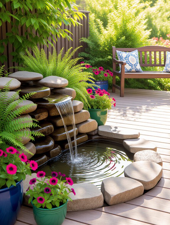 diy tranquil outdoor oasis