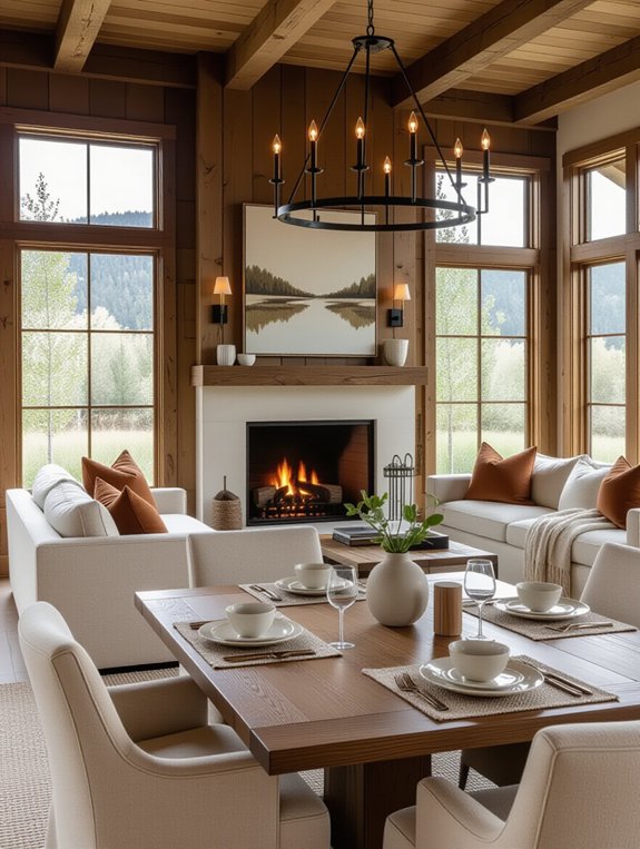 dual purpose cozy fireplace