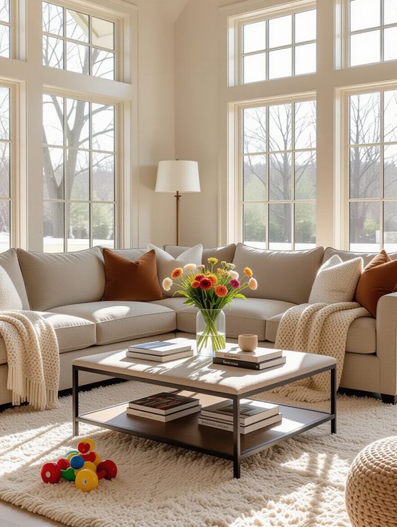 durable stylish family sofa