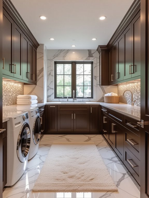 durable stylish laundry flooring