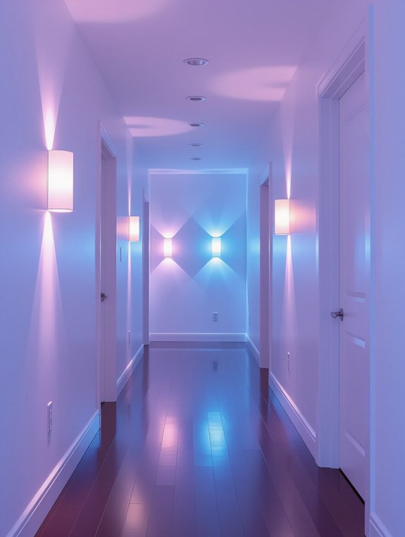 dynamic customizable hallway lighting
