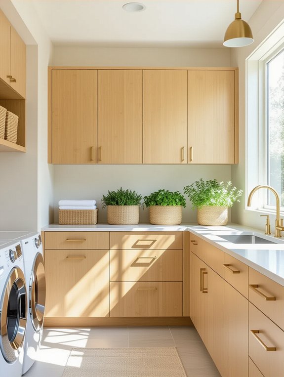 eco friendly laundry room design
