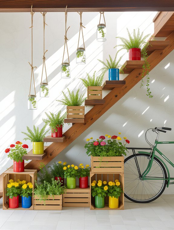 eco friendly recycled garden ideas