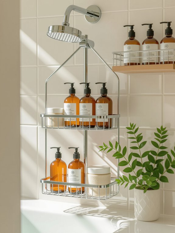 efficient bathroom storage solutions