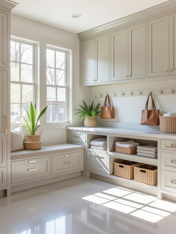 efficient laundry folding station