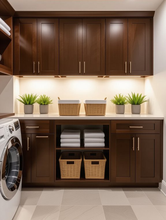 efficient laundry room organization