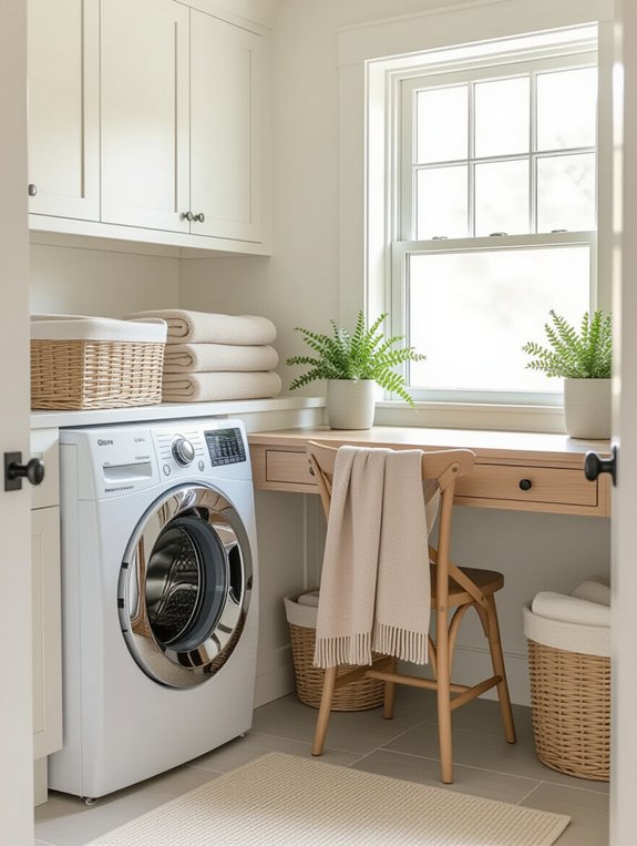 efficient laundry sorting setup