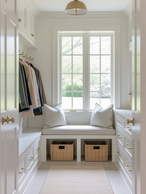 elegant bench seating design