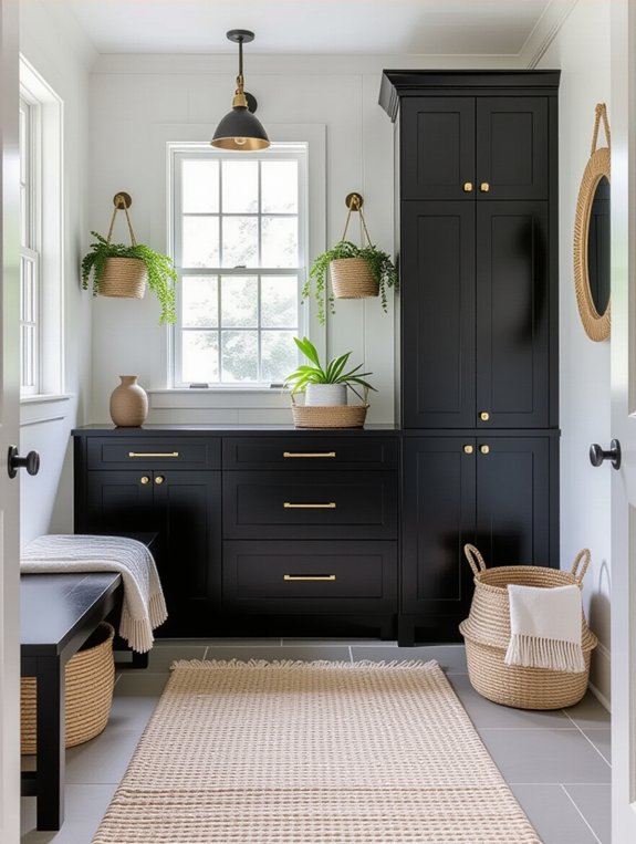 elegant black and white