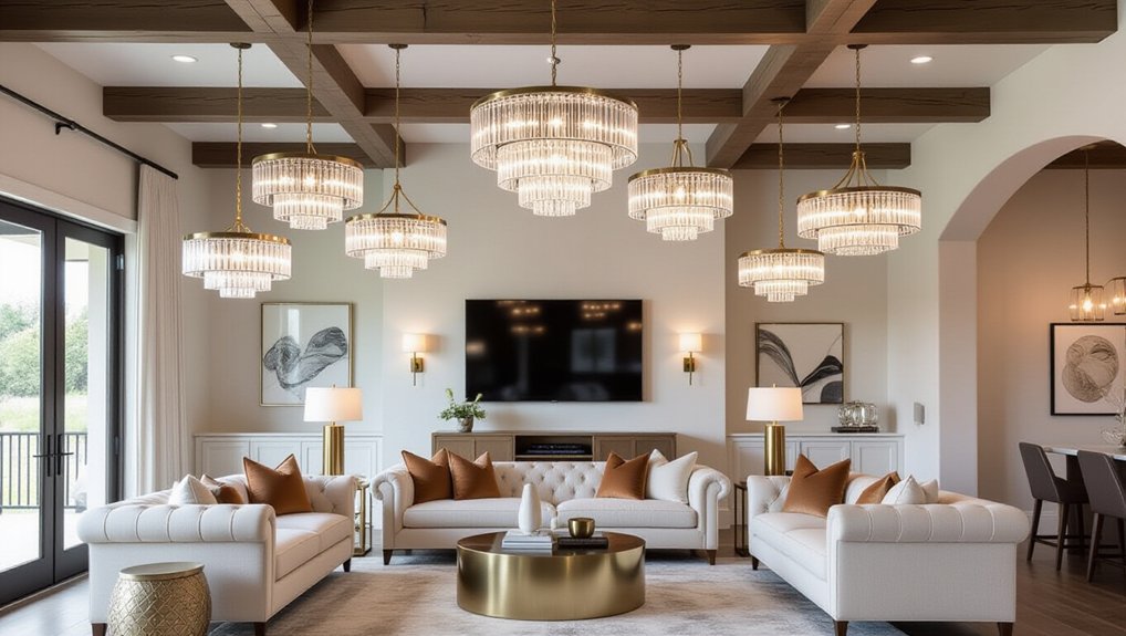 elegant ceiling light designs