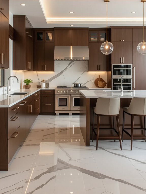 elegant kitchen flooring options