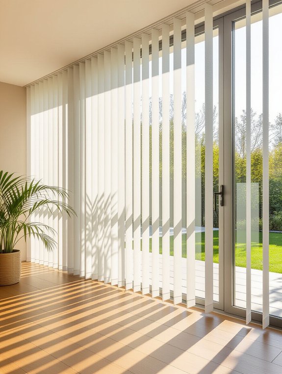 elegant light diffusing blinds