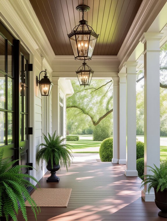 elegant lighting for porches