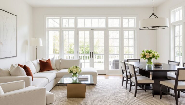 elegant living dining combos