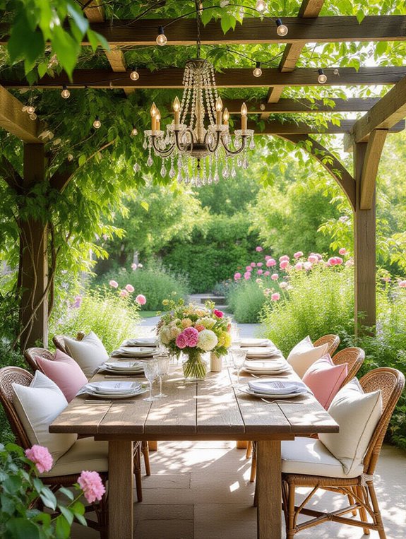 elegant outdoor dining experience