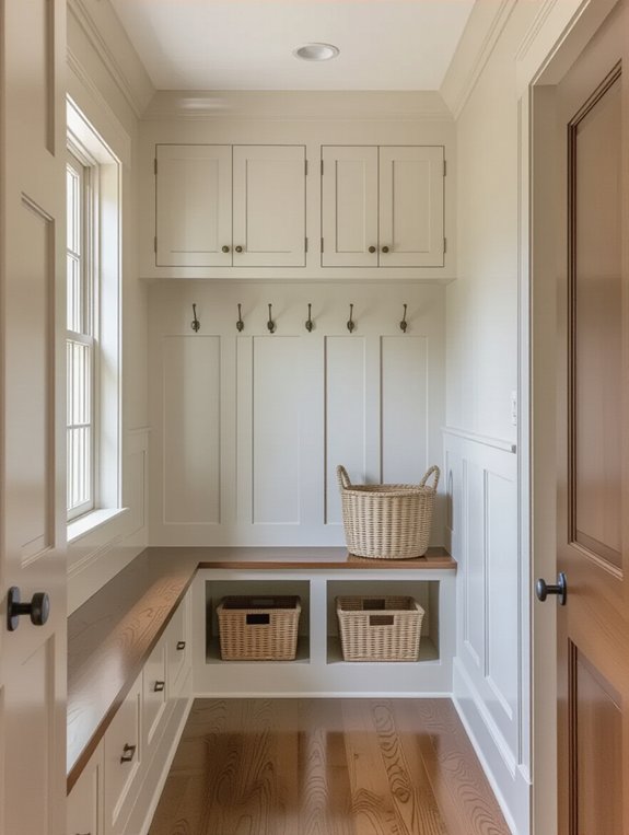 elegant shaker cabinet design