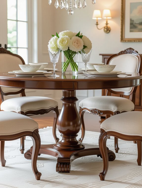 elegant space saving dining solution