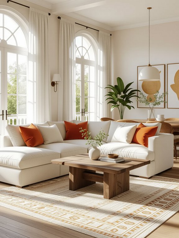 elegant yet practical dining