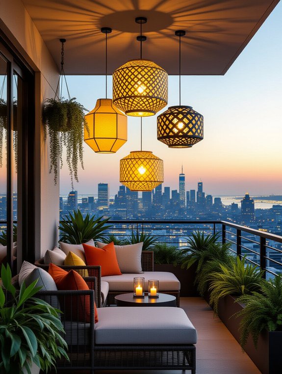 elevate balcony ambiance instantly