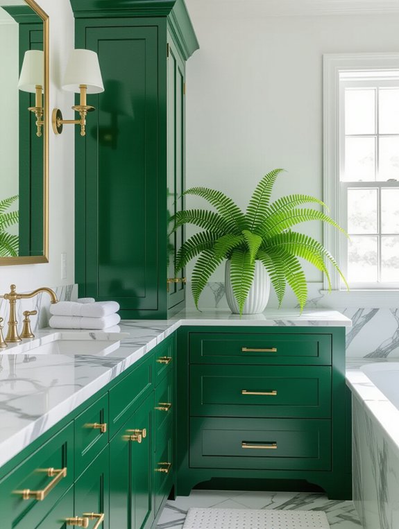 emerald cabinets luxury retreat