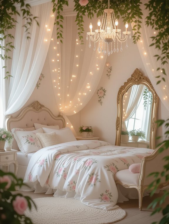 enchanted mirrors create ambiance