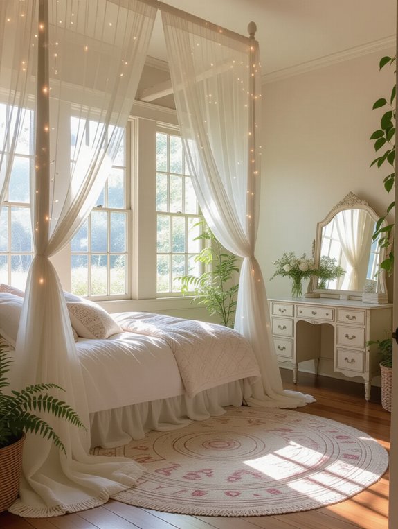 enchanting garden aesthetic bedroom