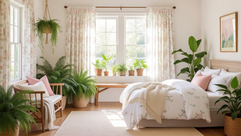 enchanting garden bedroom inspiration