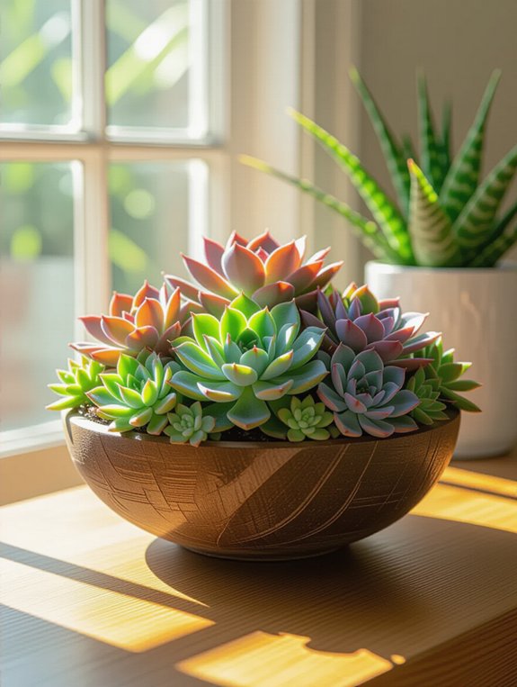 enchanting succulent centerpiece creation