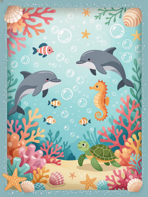 enchanting underwater nursery theme