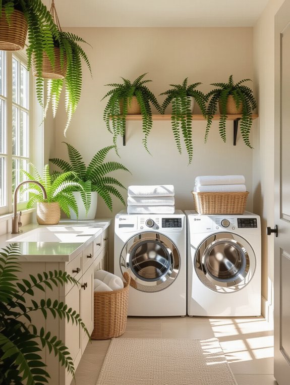 enhance laundry with plants
