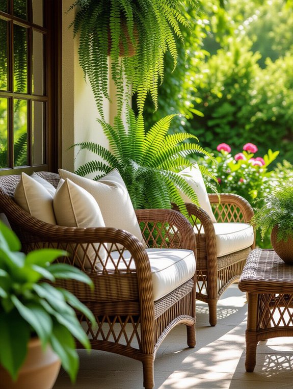 enhance outdoor space with plants