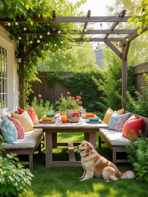 family friendly backyard design