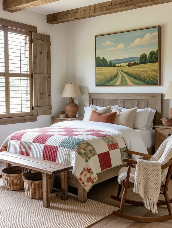 farm inspired artwork enhances charm