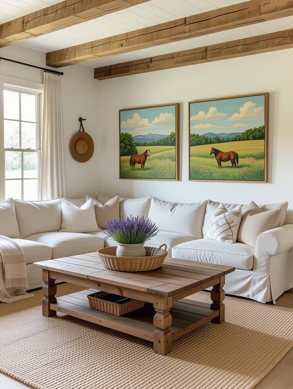 farmhouse artwork for ambiance